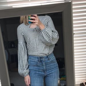 Express Striped Blouse